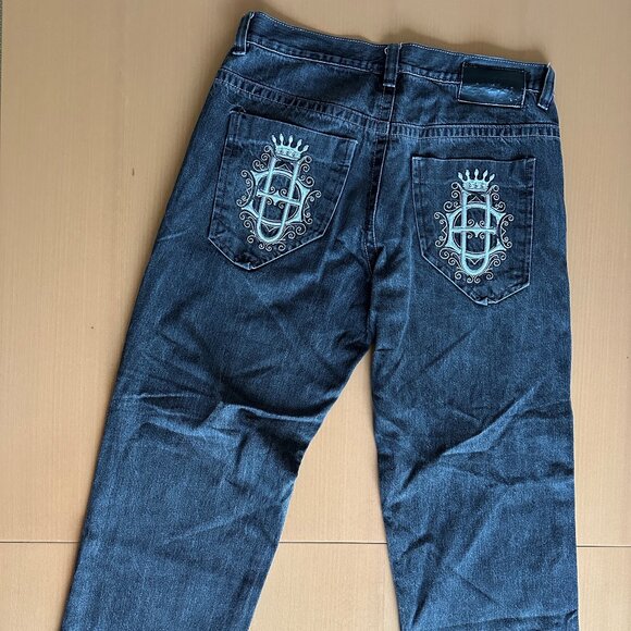 Baggy Ecko Unlimited Y2k Jeans, 34W / L32 - Picture 1 of 6